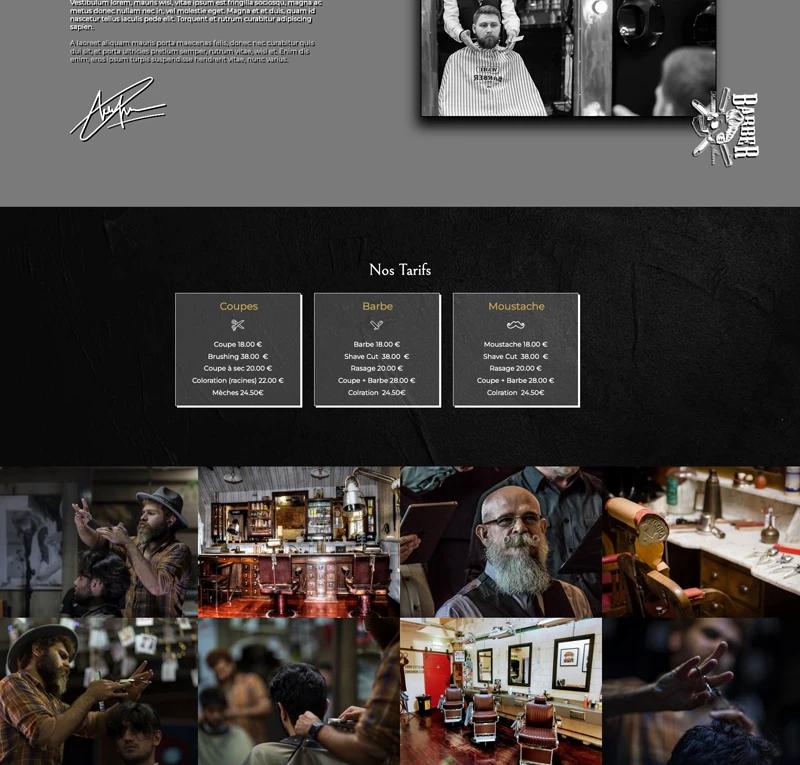 Cabeleireiro e barbeiro