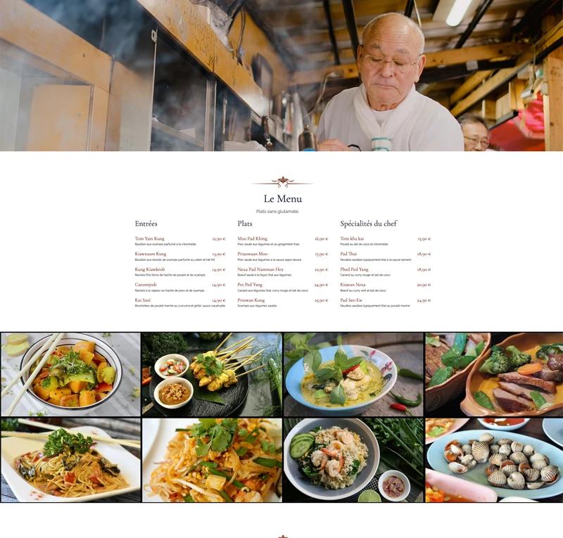 Restaurante tailandês